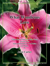 WHAT WONDROUS LOVE cover